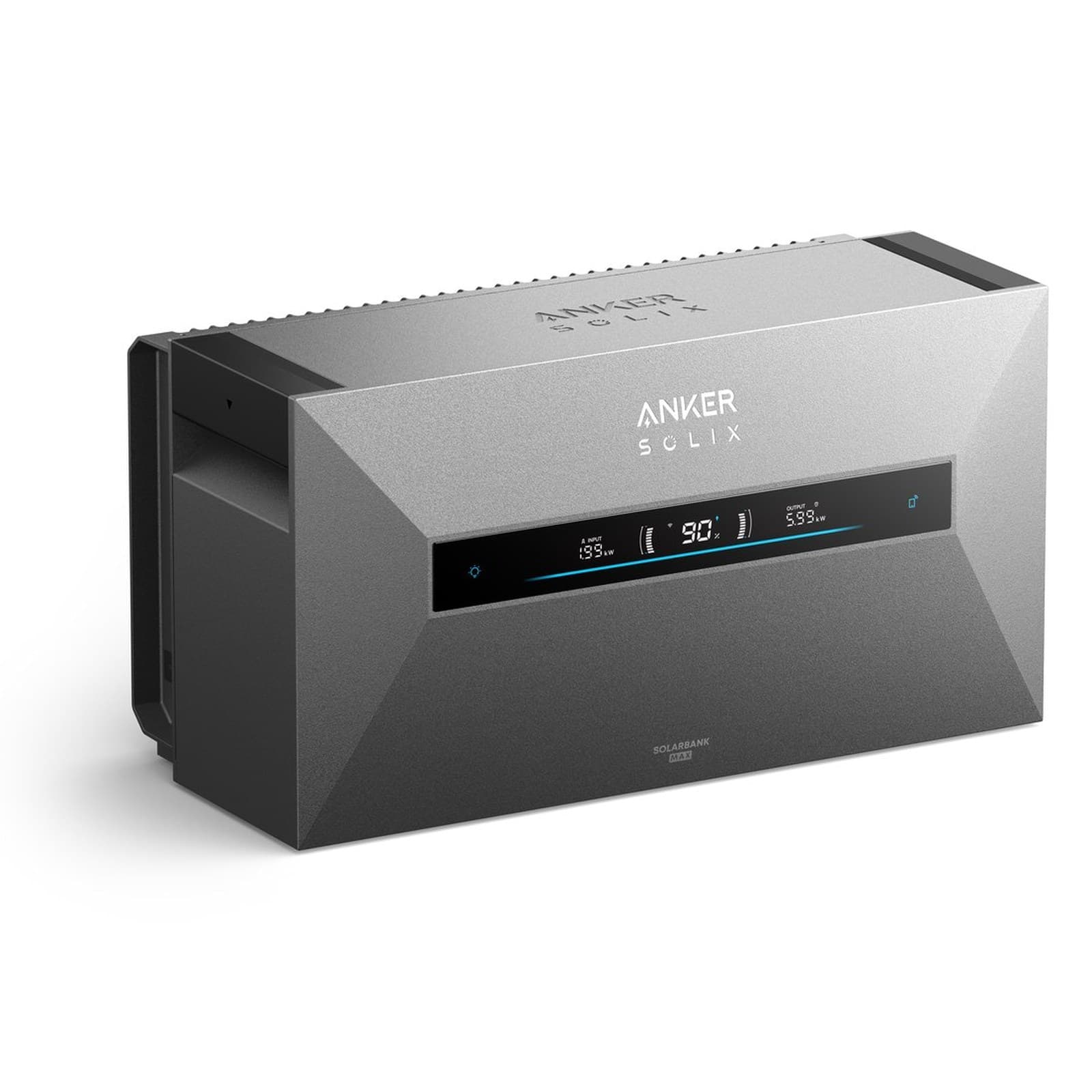 Anker SOLIX Solarbank Max AC, schuin van links