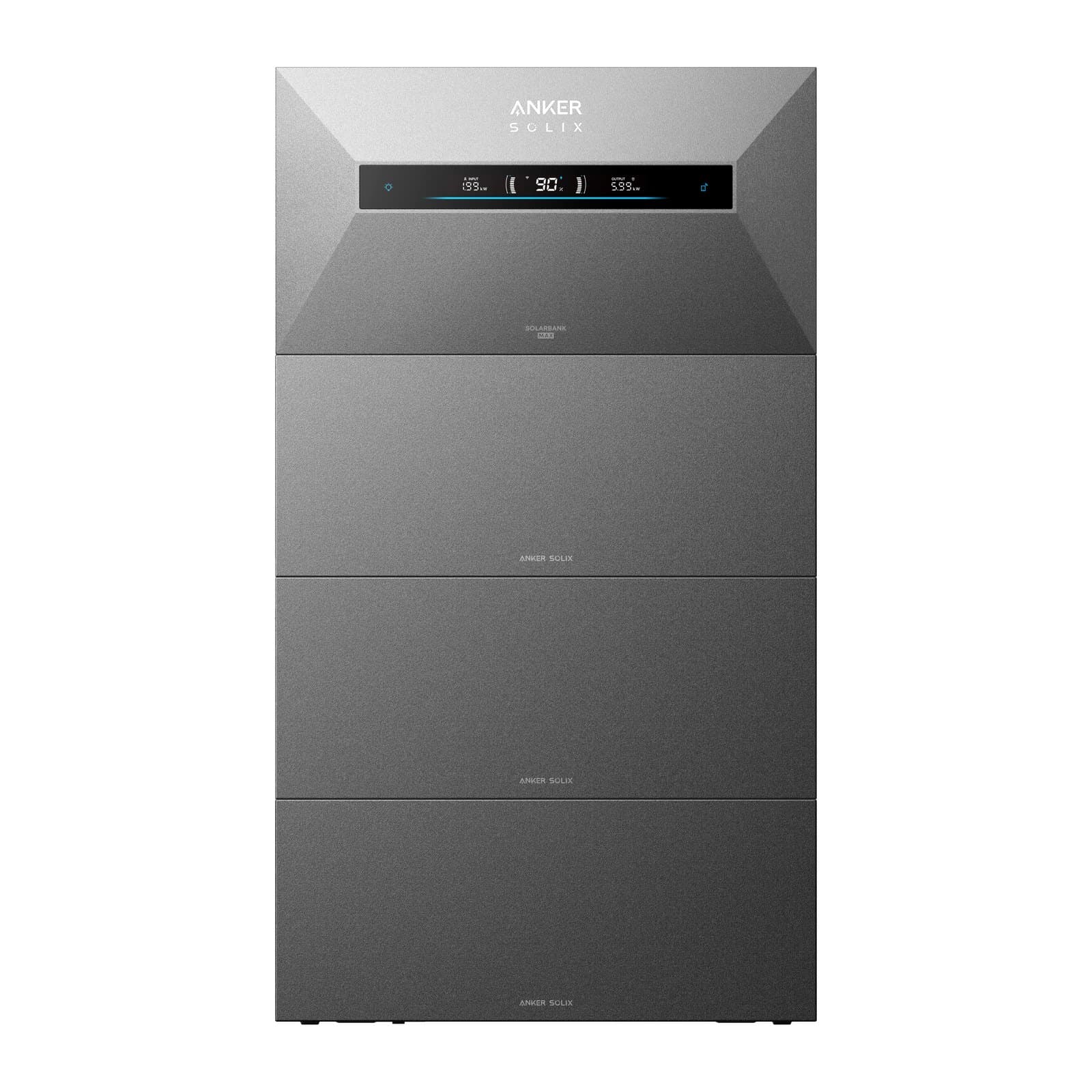 Solarbank Max AC uitgebouwd met twee modules