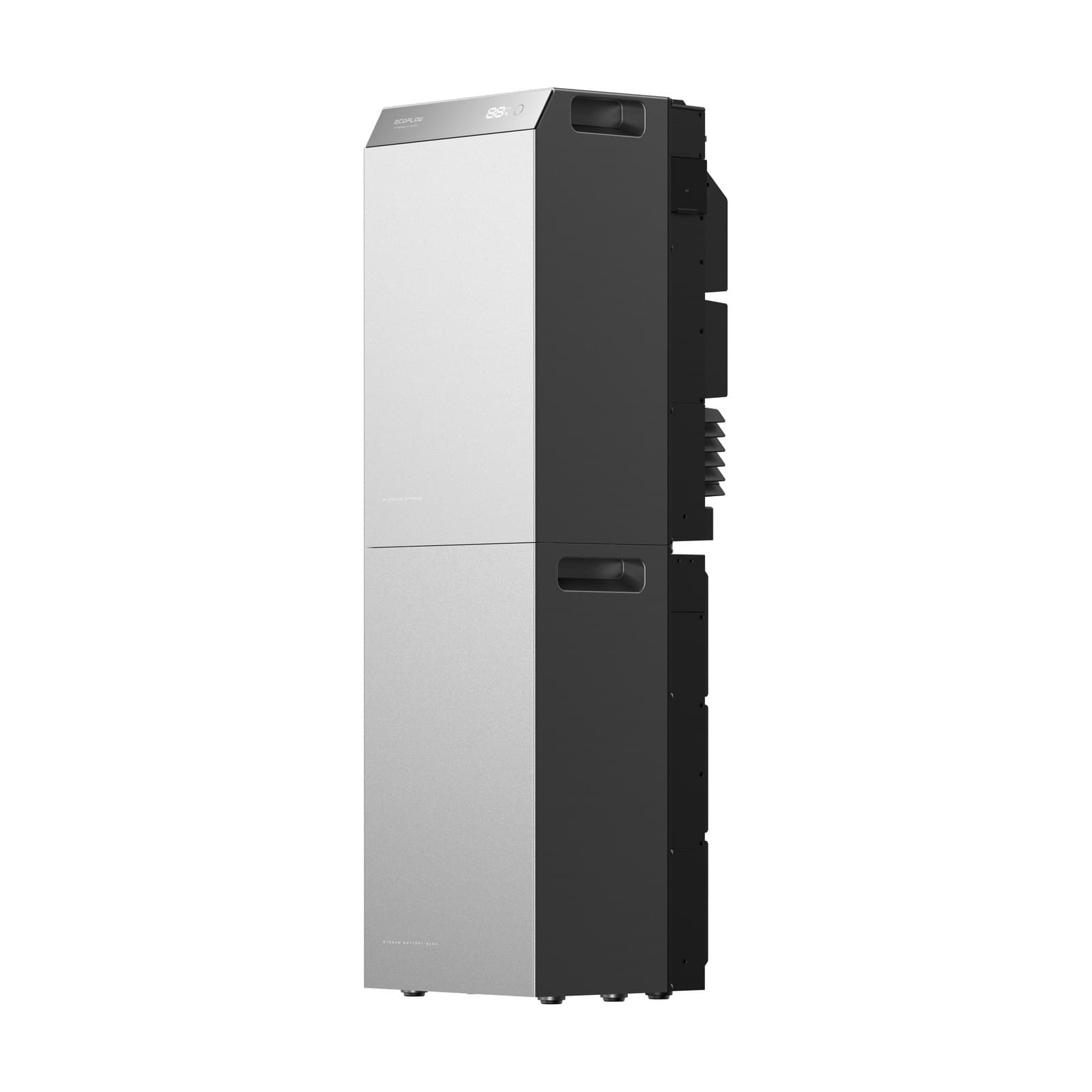 Stream AC 5000 met een uitbreidingsbatterij eronder (10 kWh)