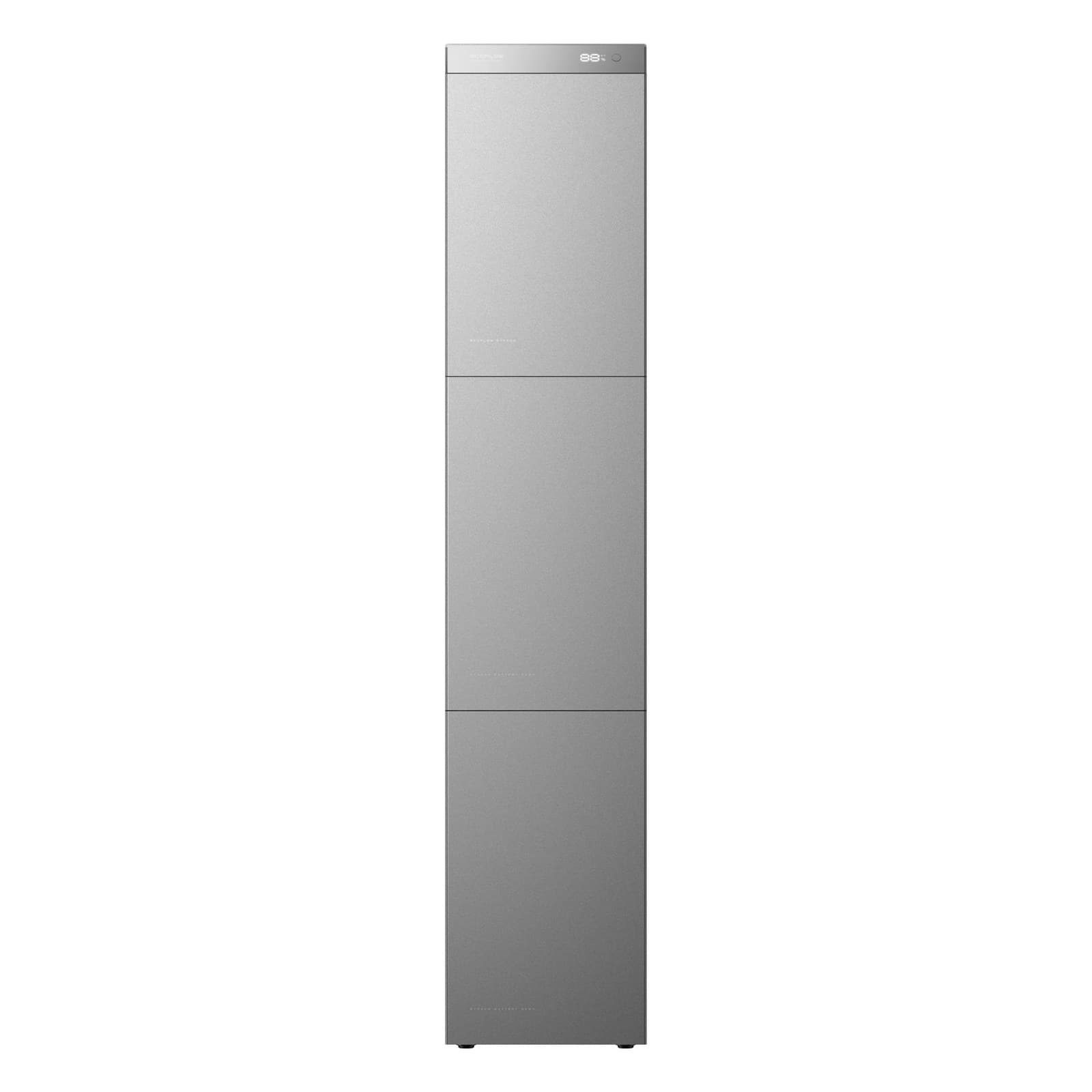 EcoFlow Stream AC 5000 met twee uitbreidingsbatterijen eronder (15 kWh)